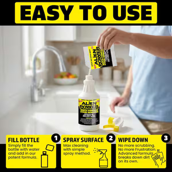 Alien Power Super Concentrated Stain Remover 24 oz. All Purpose Cleaner Spray (2