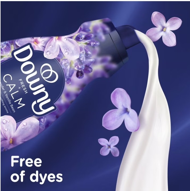 Downy Ultra Soft Fabric Softener Liquid, Calm, Lavender and Vanilla Bean