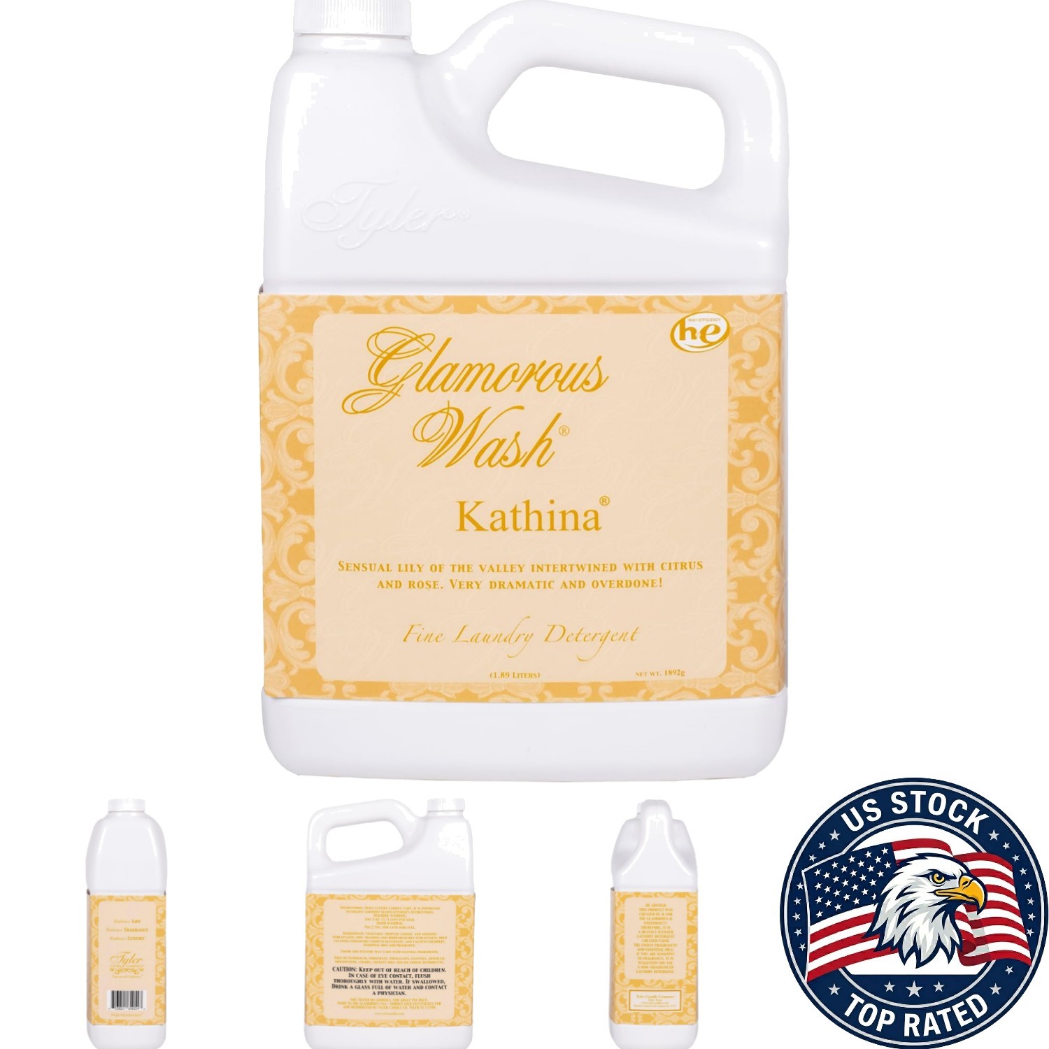 Keep Clothing Fresh with Kathina Glamorous Wash – 64oz Hypoallergenic Formula