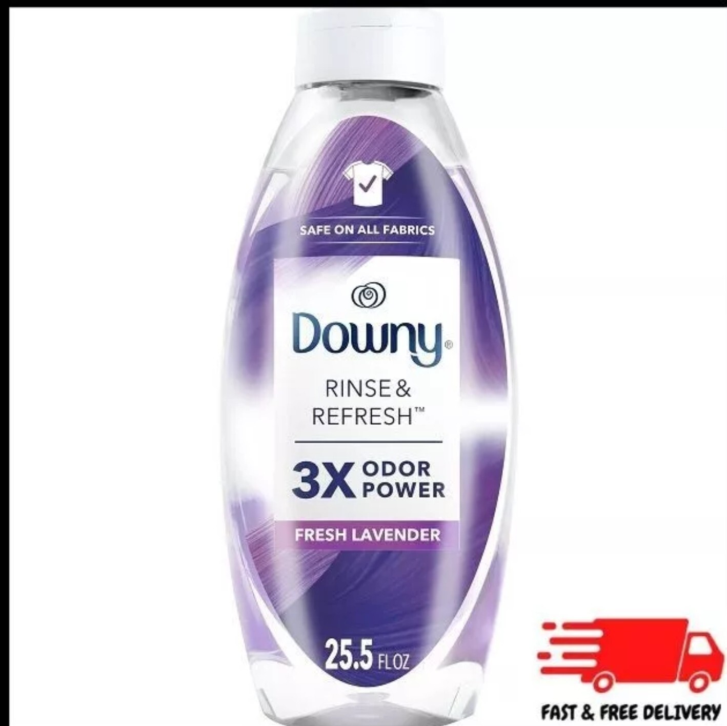 Downy Rinse & Refresh Laundry Odor Remover and Fabric Softener, Fresh Lavender