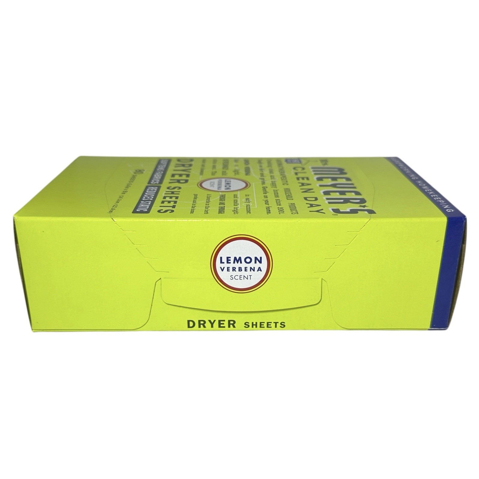 Mrs. Meyer’s Clean Day Dryer Sheets Lemon Verbena 80 Paper Sheets NEW