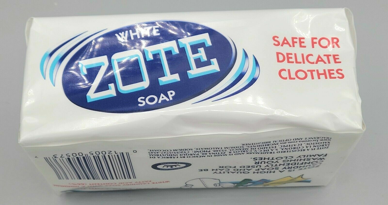 new 4 PCS white ZOTE Laundry Bar Soap 14.1 OZ 400g EACH