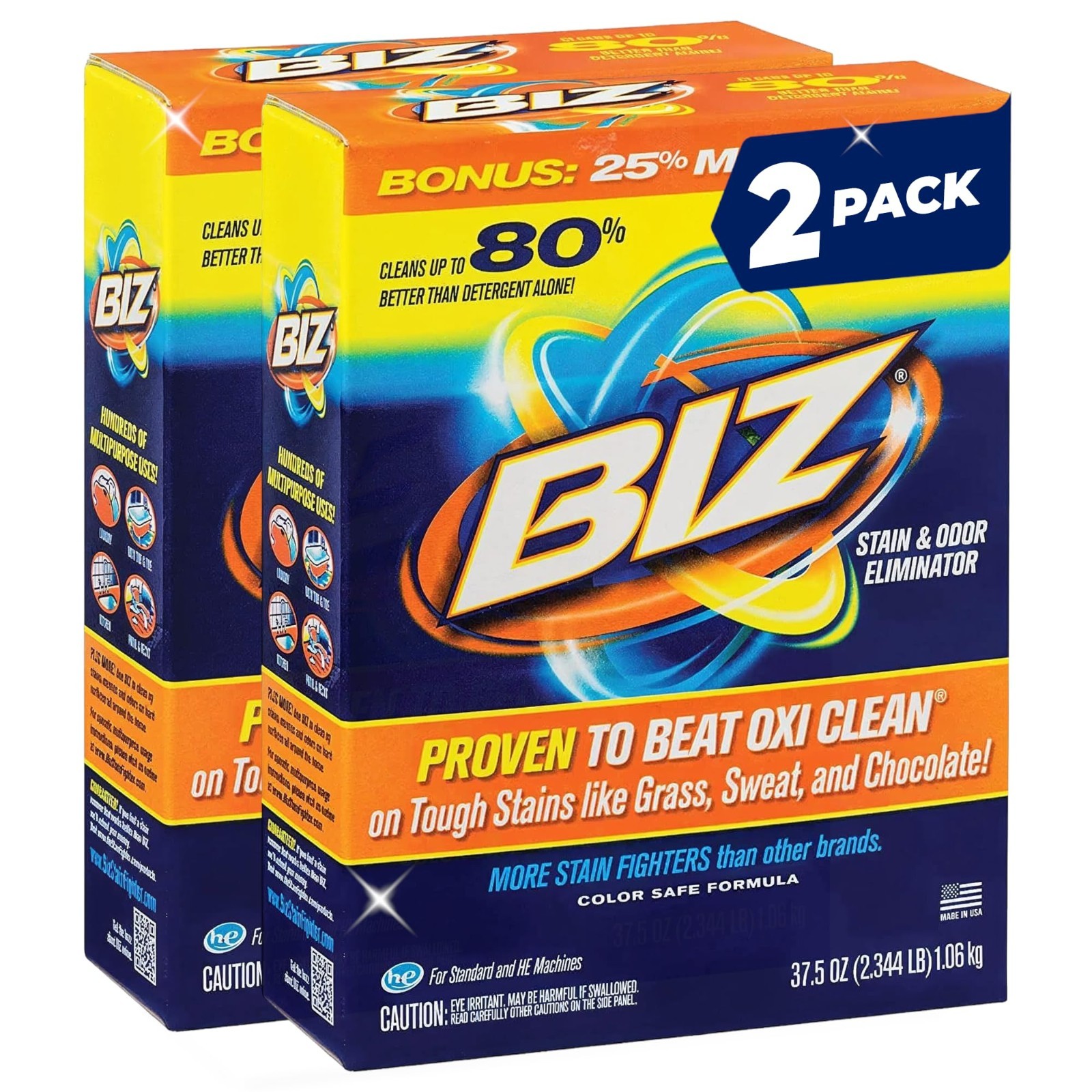 Powdered Drink Mix – 37.5 oz (2 Pack) – Refreshing Flavor, Easy to Use
