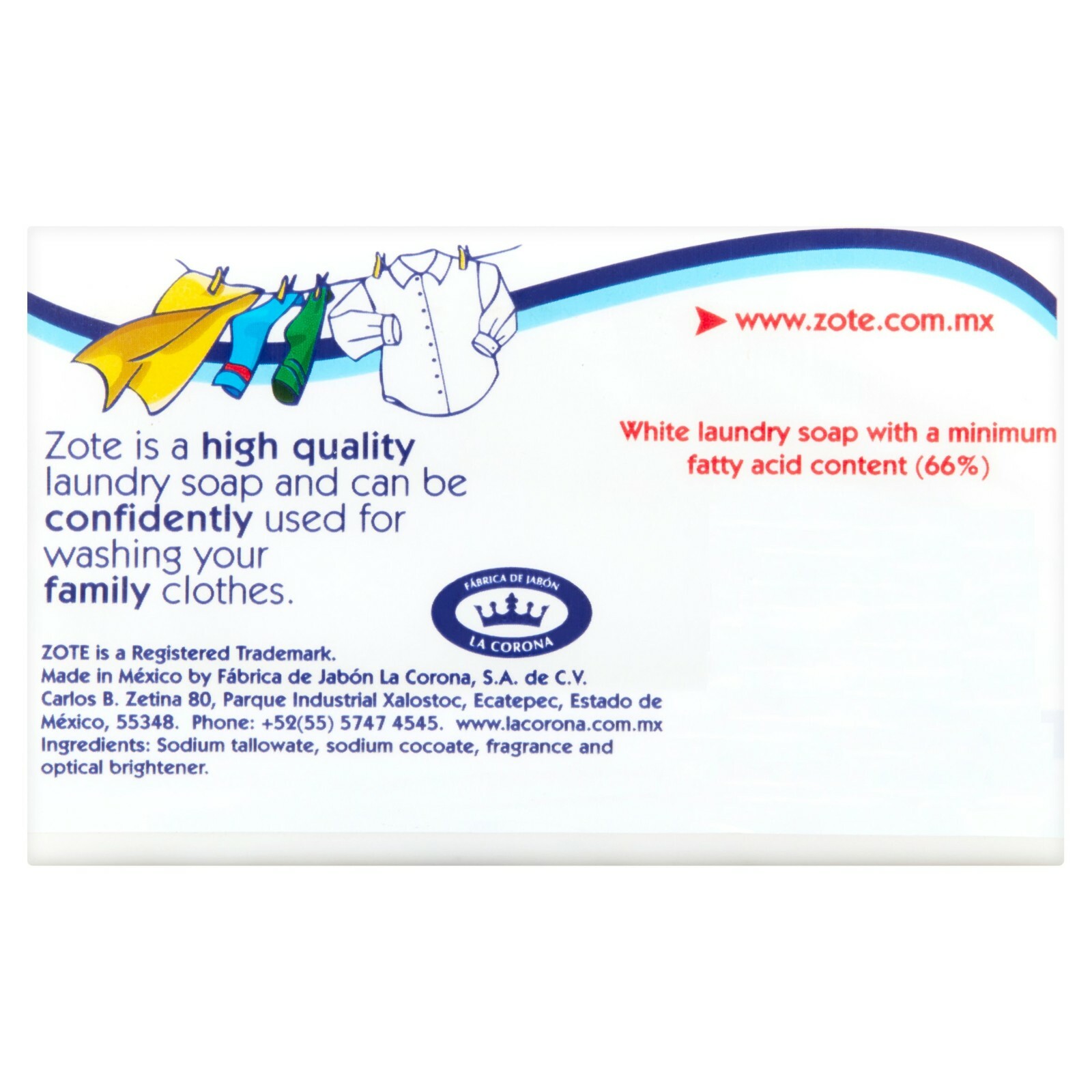 Set of 12 Zote White Laundry Bar Soap 14.1 oz – NEW, Powerful Cleaning & Fresh