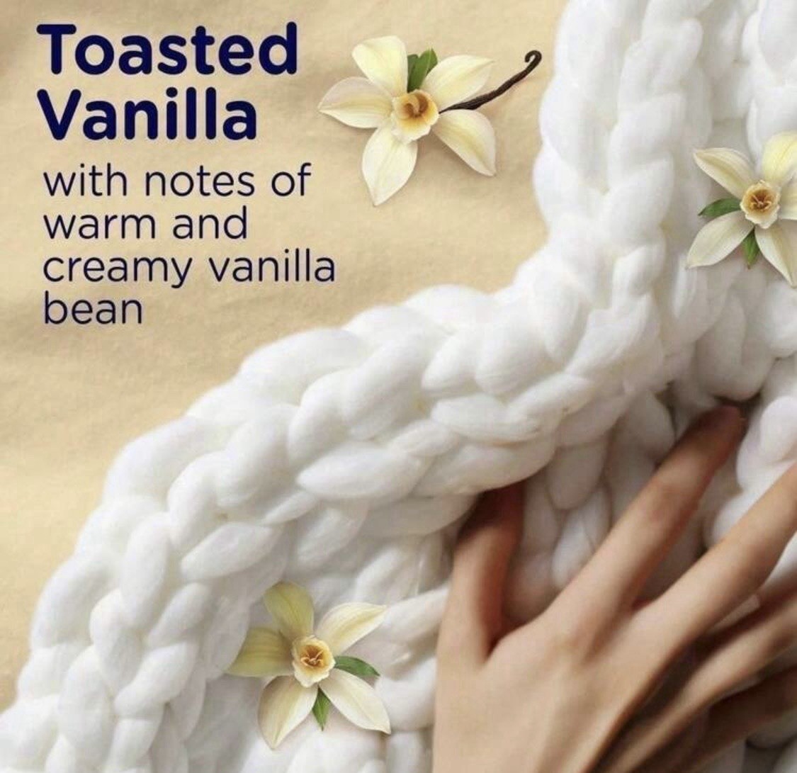 Downy Blends Soft & Fresh Scent Booster Toasted Vanilla 2-in-1 Granules Trial