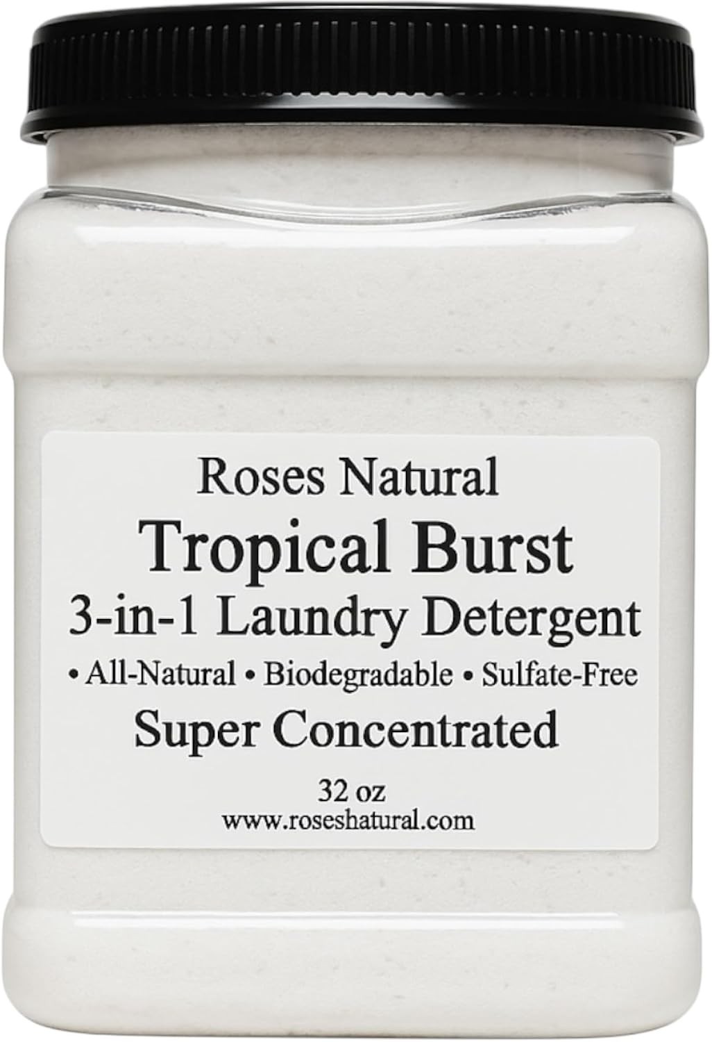 Tropical Burst 3-in-1 Laundry Detergent – Eco-Friendly & Sulfate-Free 32 oz