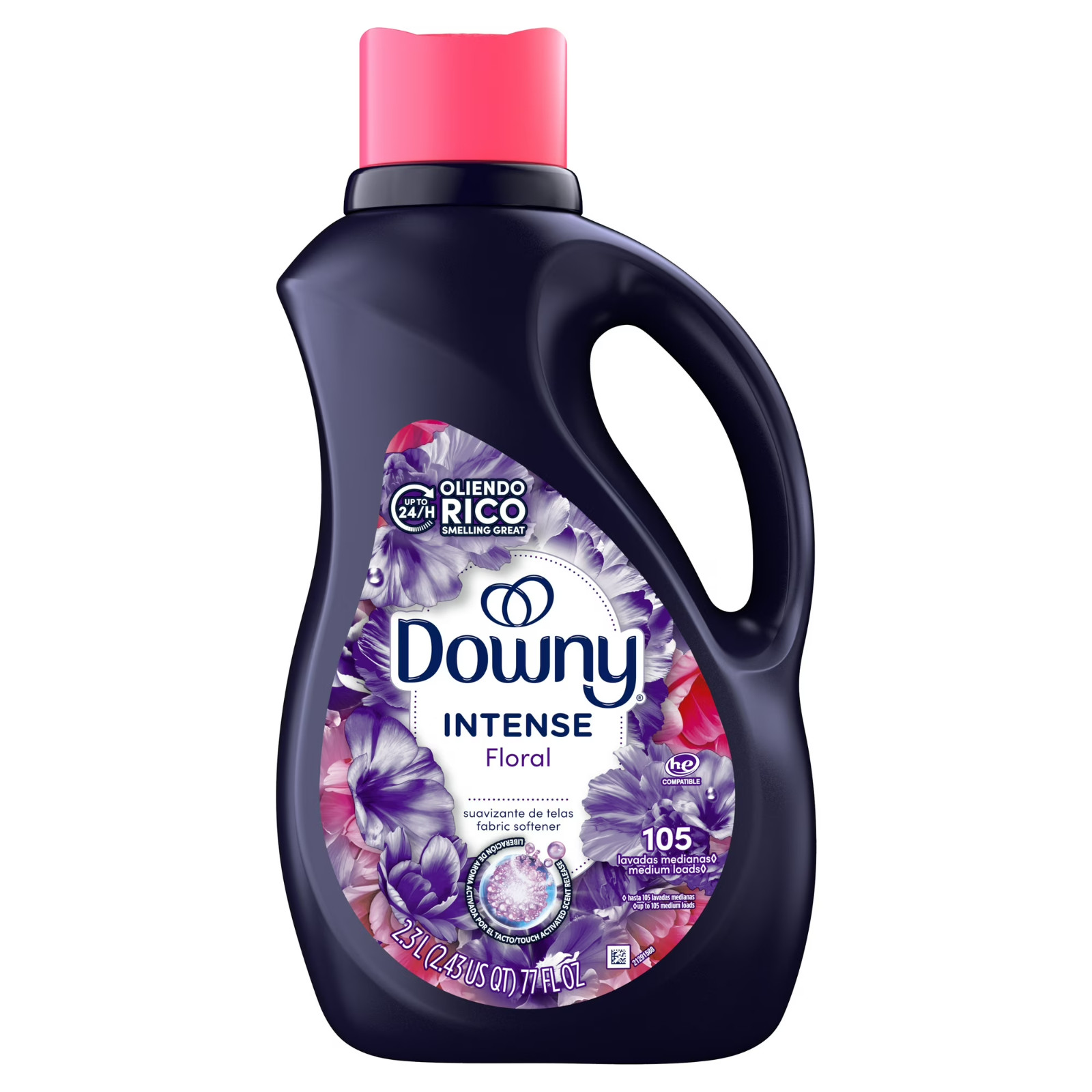 Downy Intense Liquid Fabric Floral Scent 77 fl oz 105 Loads – FREE SHIPPING