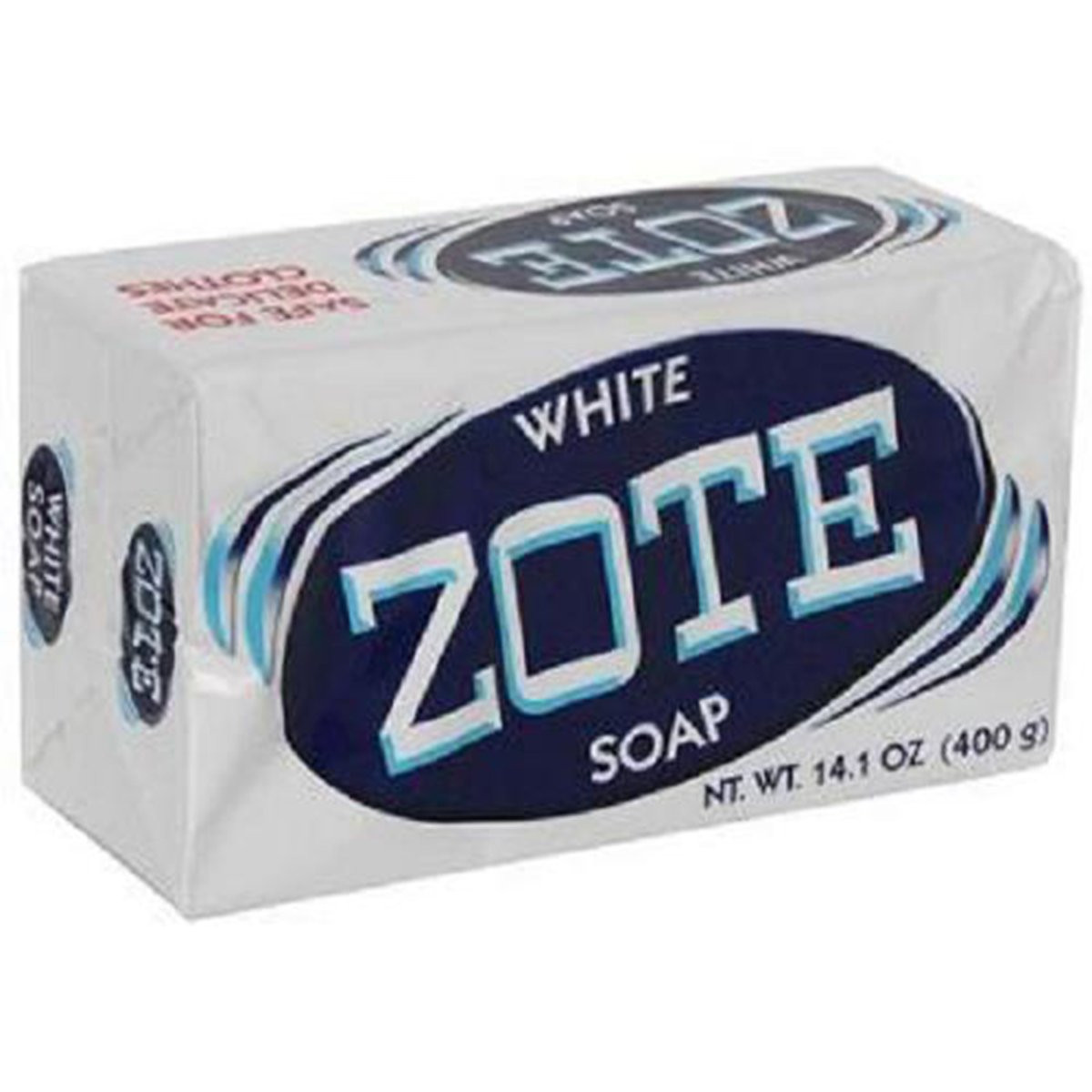 Zote White Bar Soap Laundry Detergent 1 Ounce Pack of 1 All Varieties