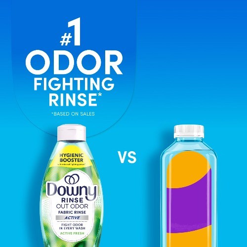 Downy Rinse and Refresh – Active Fresh – Rinse Out Odors – 48 fl oz