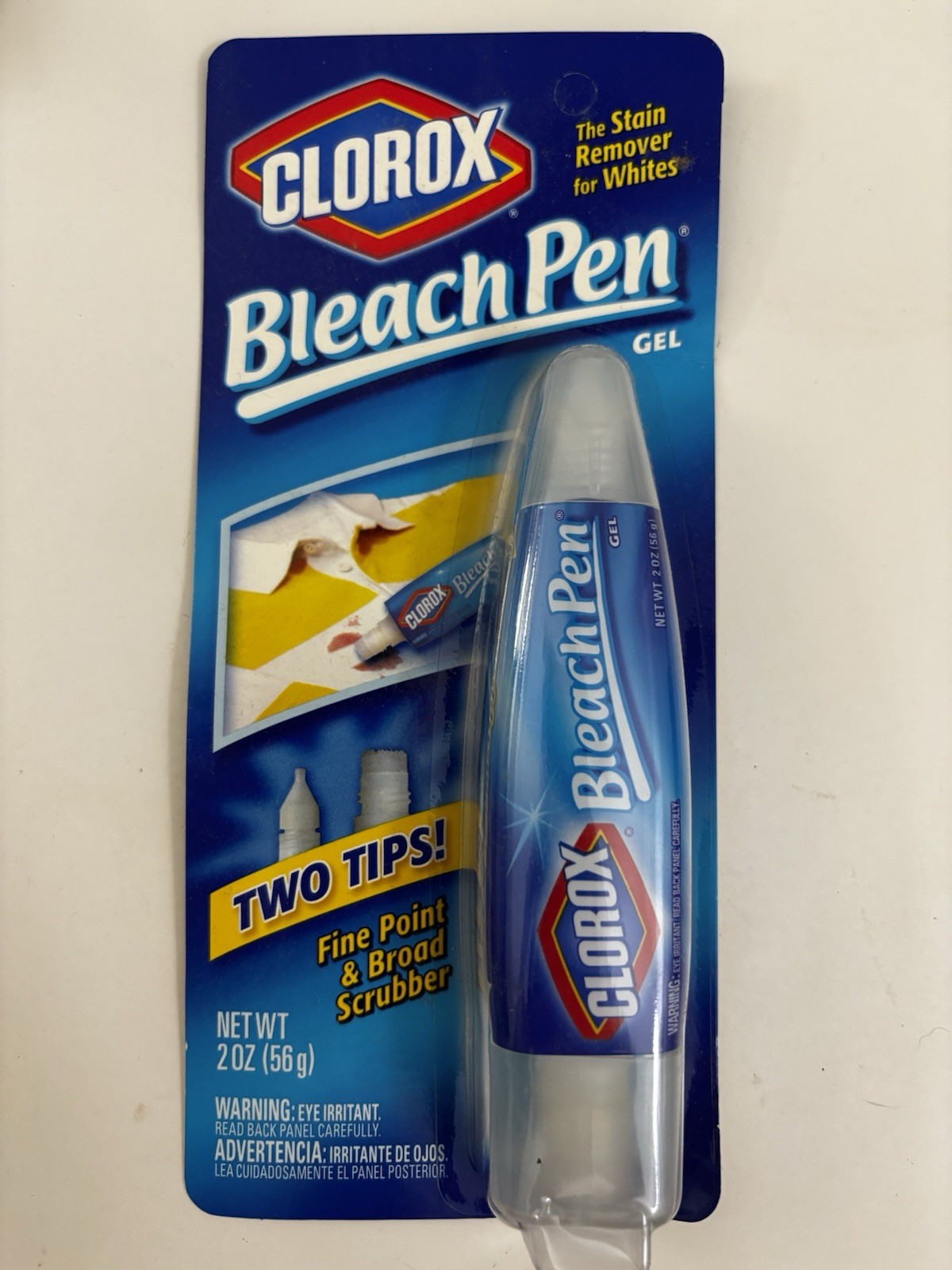 Clorox Bleach Pen Gel Dual Tipped 2oz Discontinued Dated 2005 Made In USA