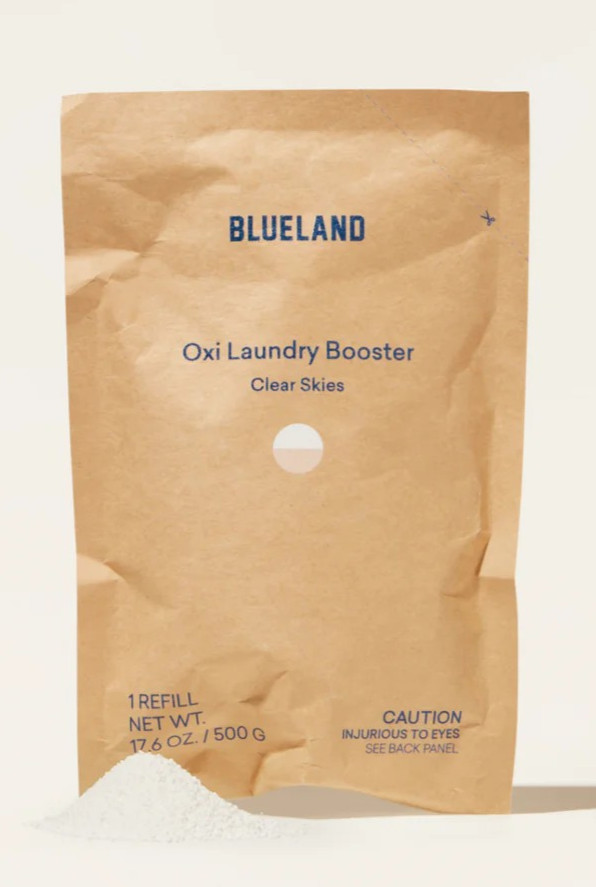 Blueland Oxi Laundry Booster Refill Pouch, Clear Skies 17.6 oz