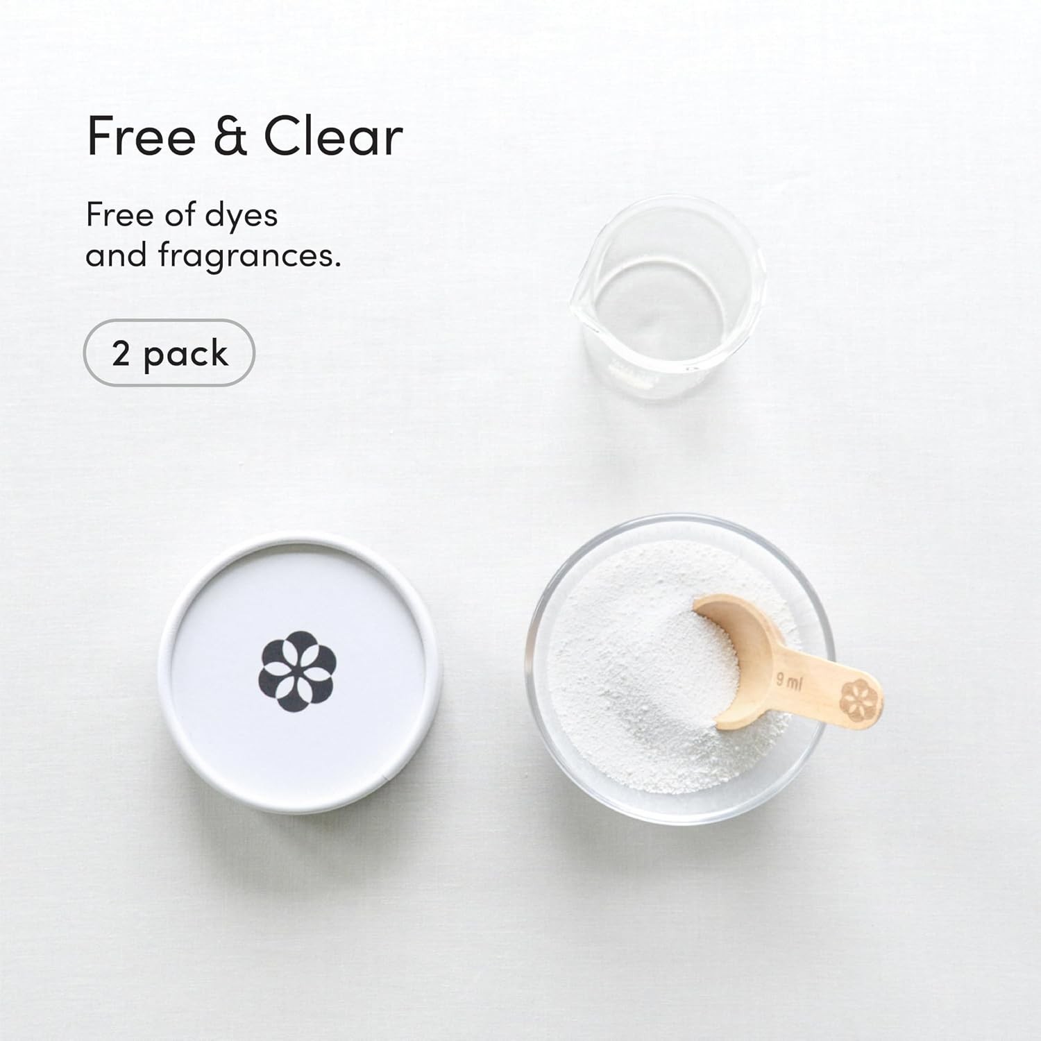 Bio Enzyme Scent Free Laundry Booster 2 Pack 96 Loads Eco Friendly Hyper