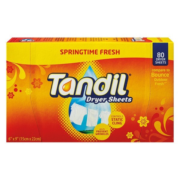 Tandil Springtime Fresh Fabric Softener Sheets