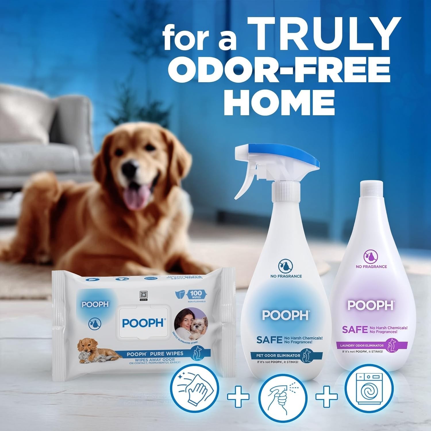 16 Load 32oz Laundry Odor Fighter: Removes Stains Without Harsh Chemicals