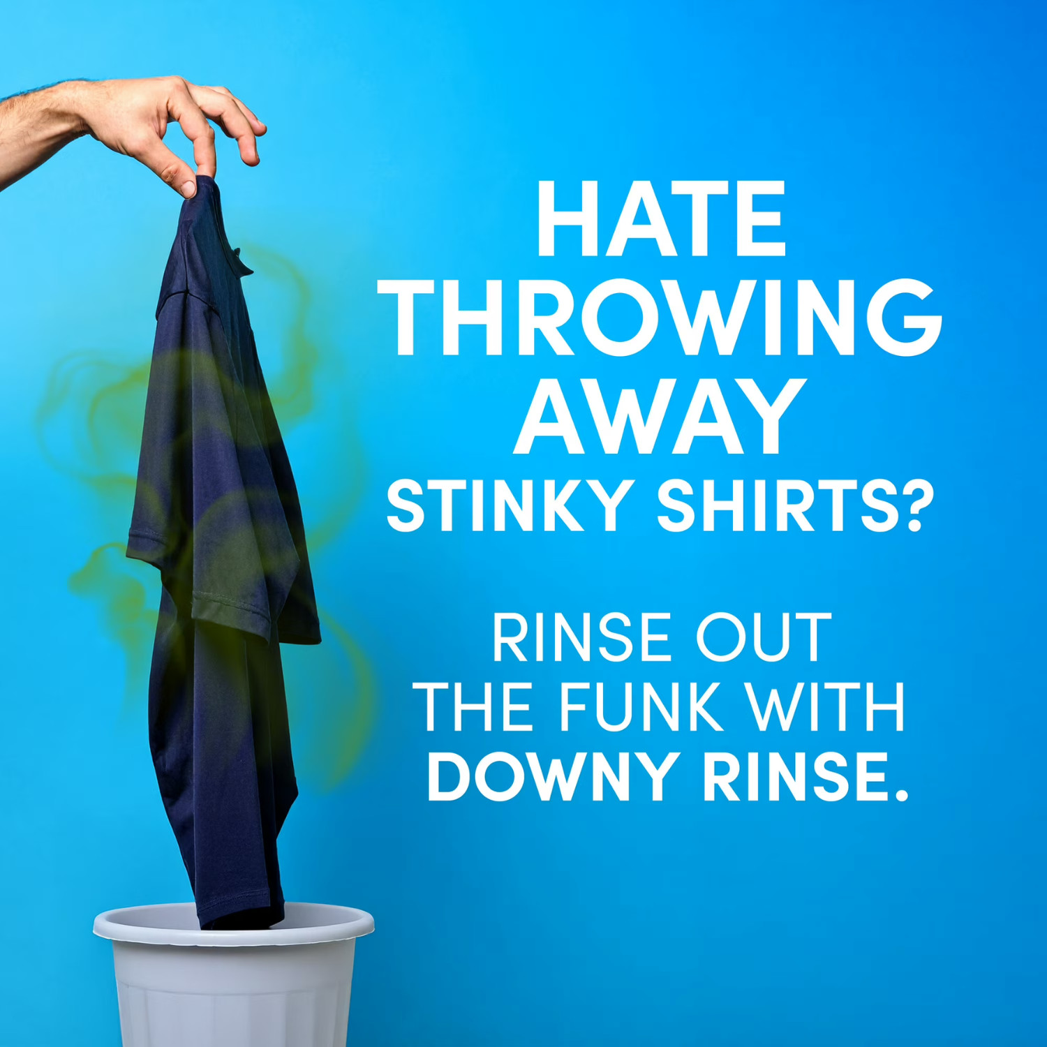 Downy Rinse Out Odor Rinse Spring Breeze Fabric Softener Fresh Scent 48fl 3 Pack