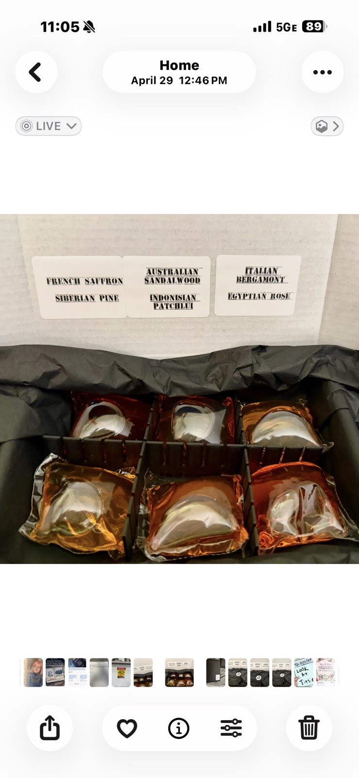 Laundry Sauce sample box six piece