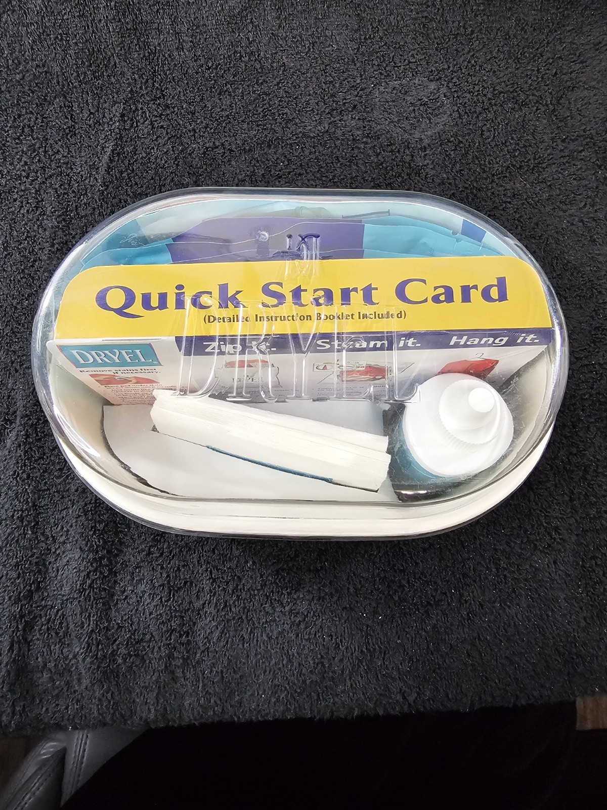 NOS SEALED Dryel At Home Dry Cleaner Starter Kit 4 Loads 16 Garments Vtg