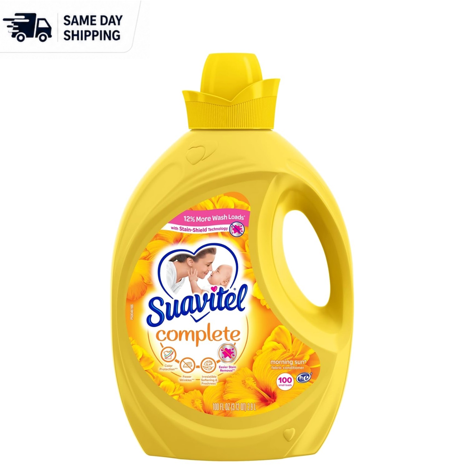 HE Compatible Fabric Softener 100 fl oz – Complete Care, Fresh Morning Sun Scent