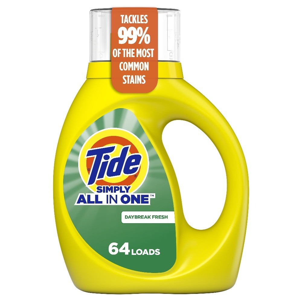Simply Liquid Laundry Detergent, Daybreak Fresh, 64 Loads, 84 fl oz