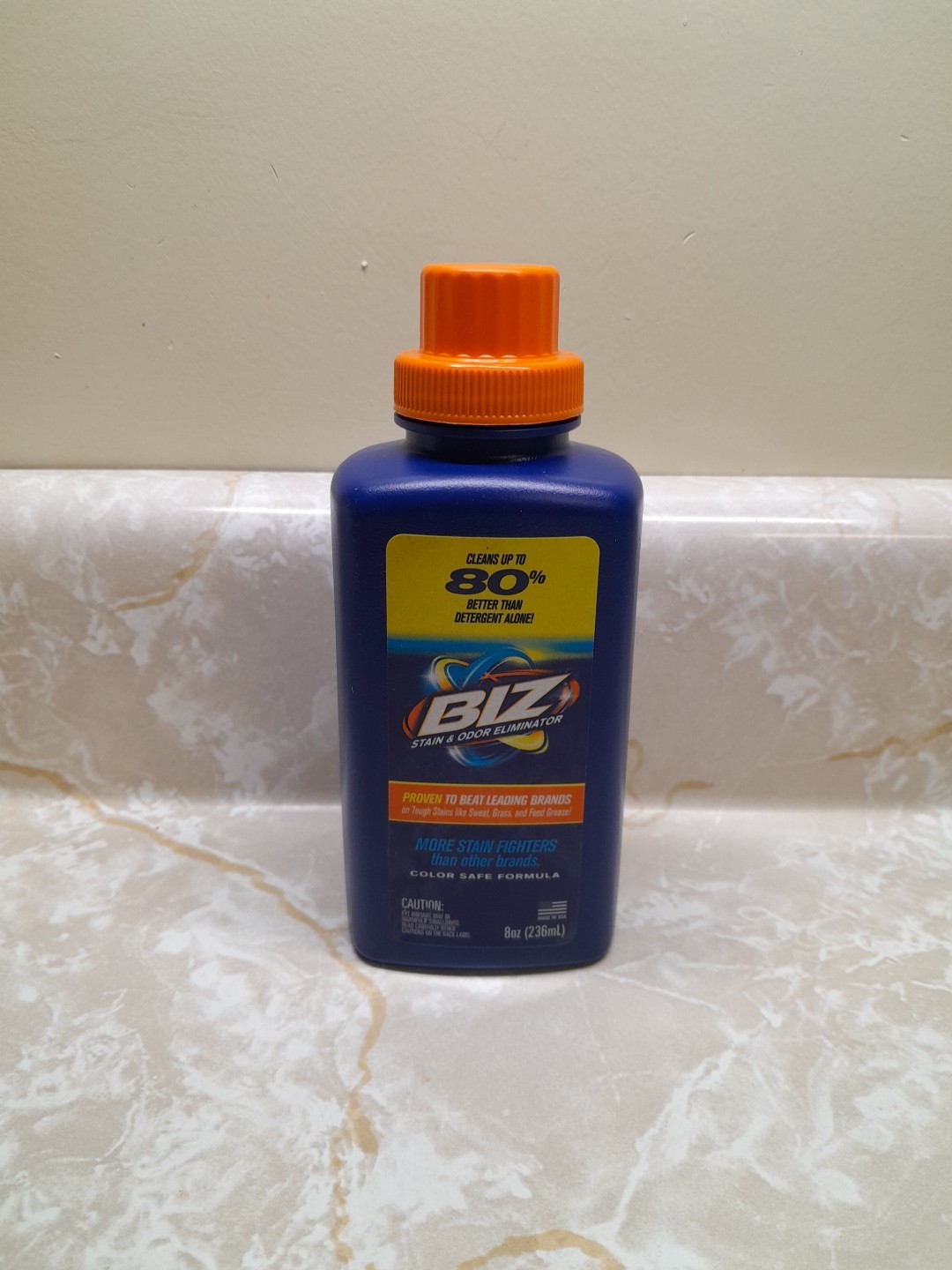 Get 3 BIZ Stain & Odor Eliminator Liquid Laundry Booster Color Safe 8 Oz. Bottle