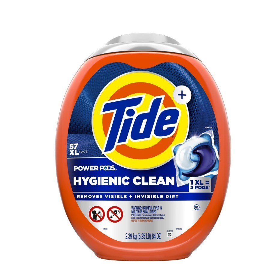 Tide Hygienic Clean Power PODS Laundry Detergent Pacs, Original Scent – 3 PACK