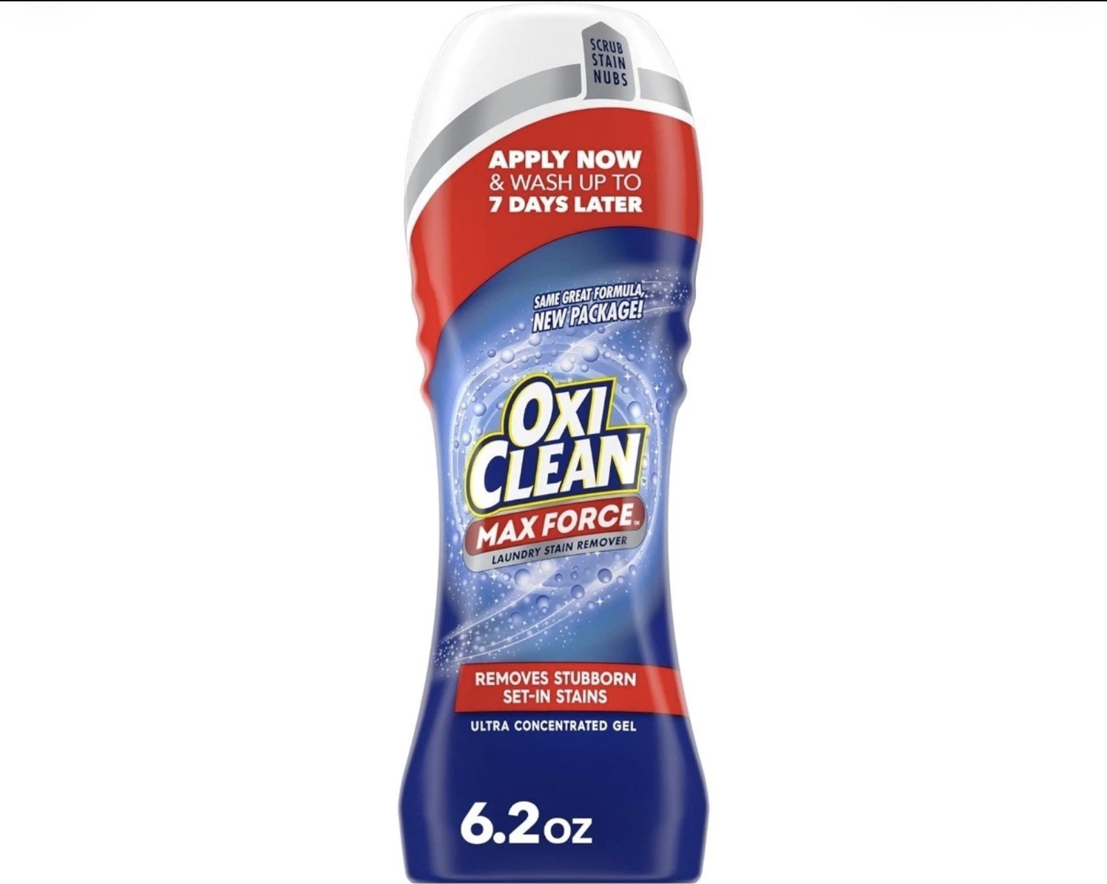 Laundry Stain Remover Gel Stick, Pre-Treat & Remove Tough Stains, 6.2 fl oz