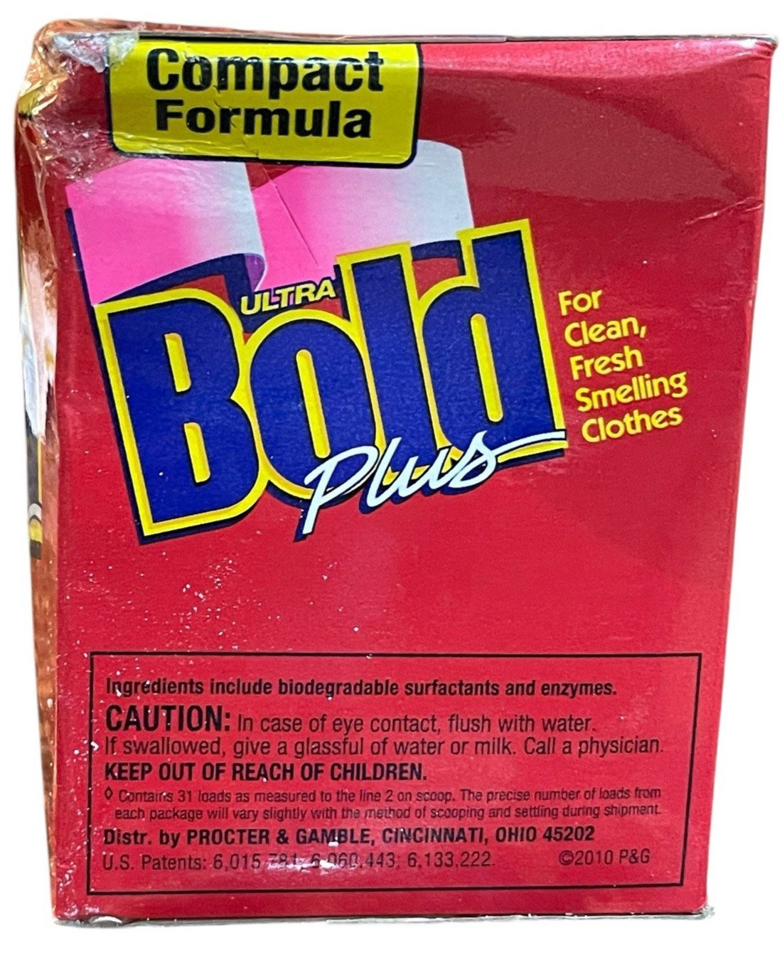 Bold Ultra Plus Powder Detergent Compact Formula 31 Loads – 3.37 lb Damaged Box