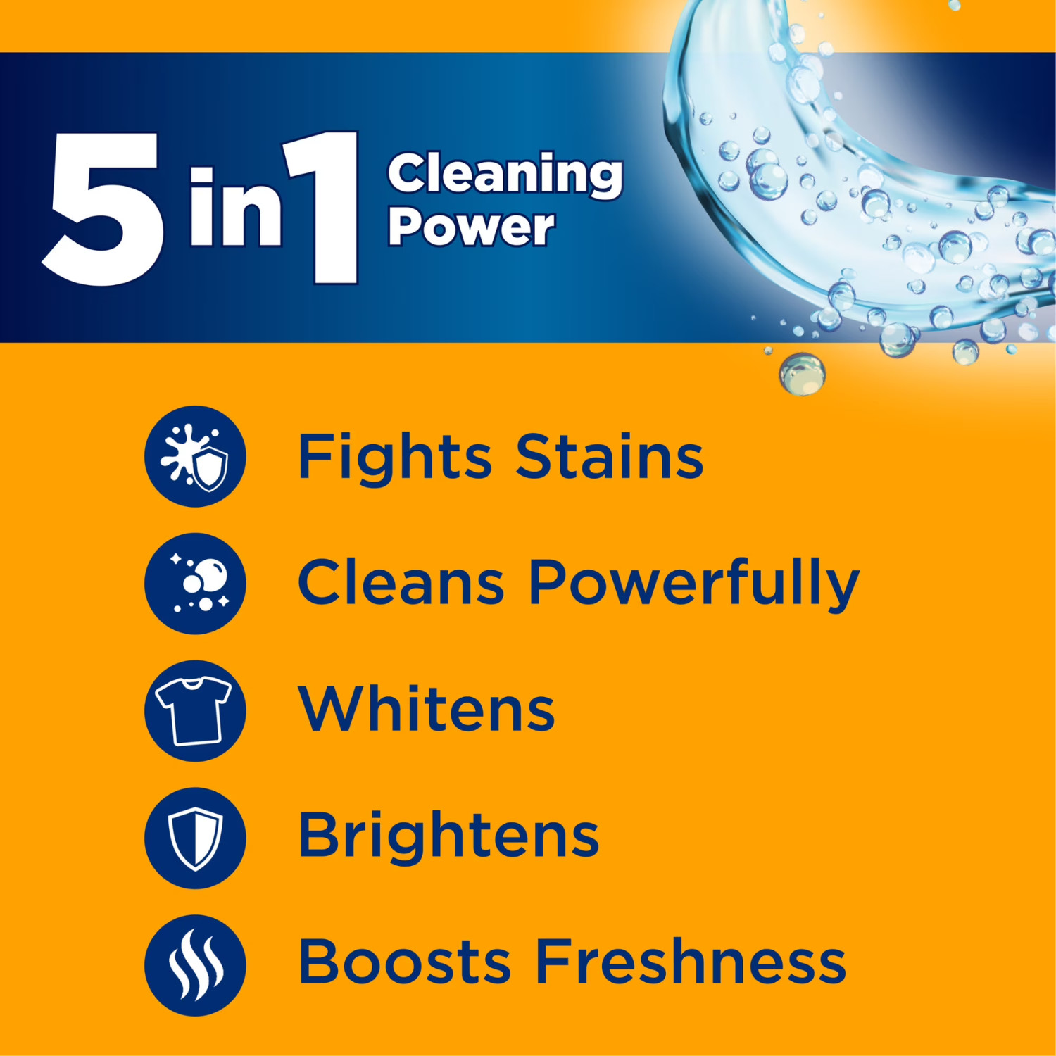 ARM & HAMMER Plus OxiClean Laundry Detergent Fresh Scent 158.6 Fl Oz, 2 Pack