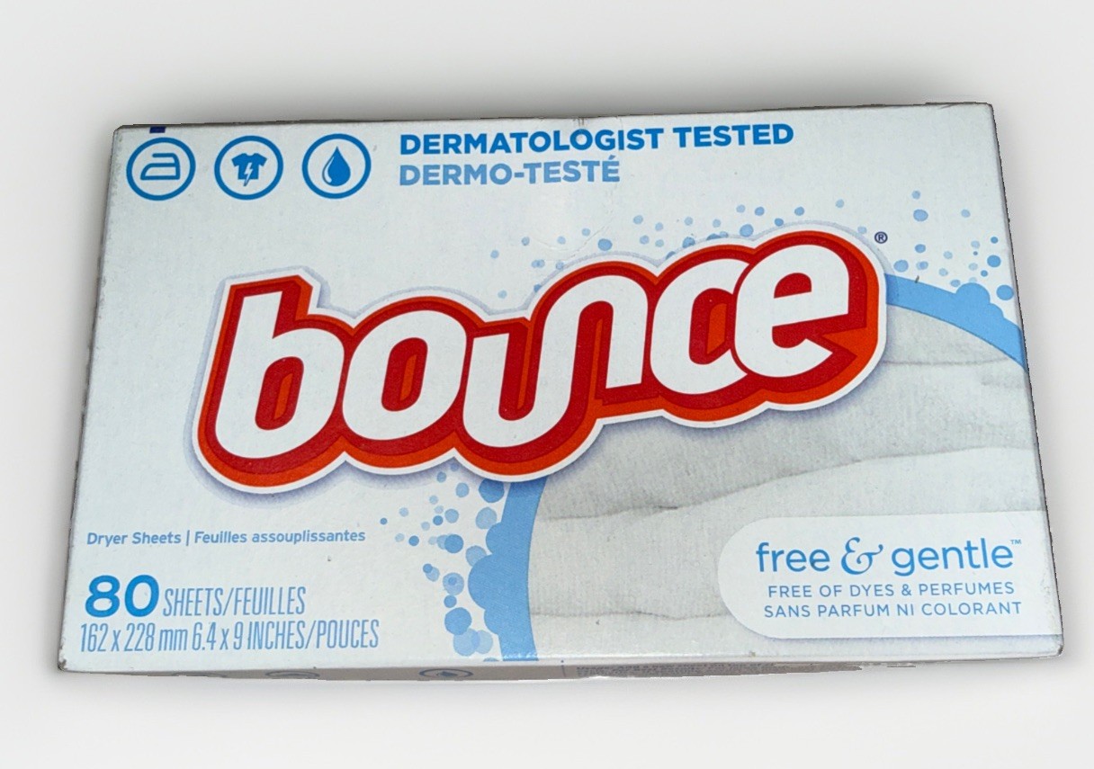 Fabric Softener Dryer Sheets, Fragrance Free, 240 Total , 3 x 80-Ct. Boxes