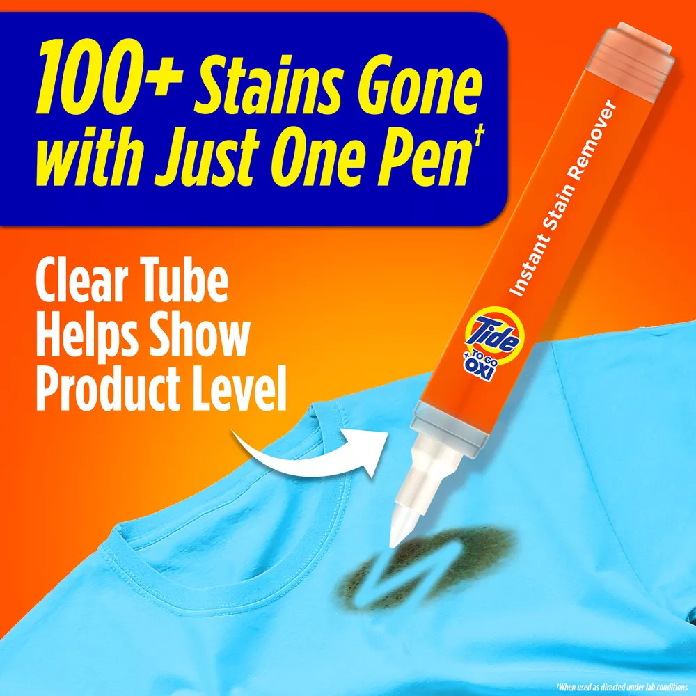 Tide Stain Remover for Clothes,Tide To Go Pen,Instant Spot Remover 1 Count……