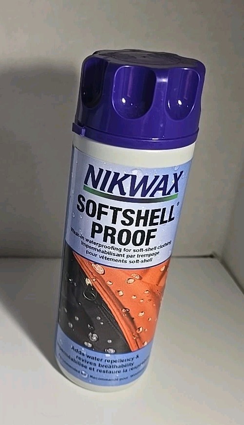 Nikwax Softshell Proof Wash In Waterproofing 10oz / 300ml New