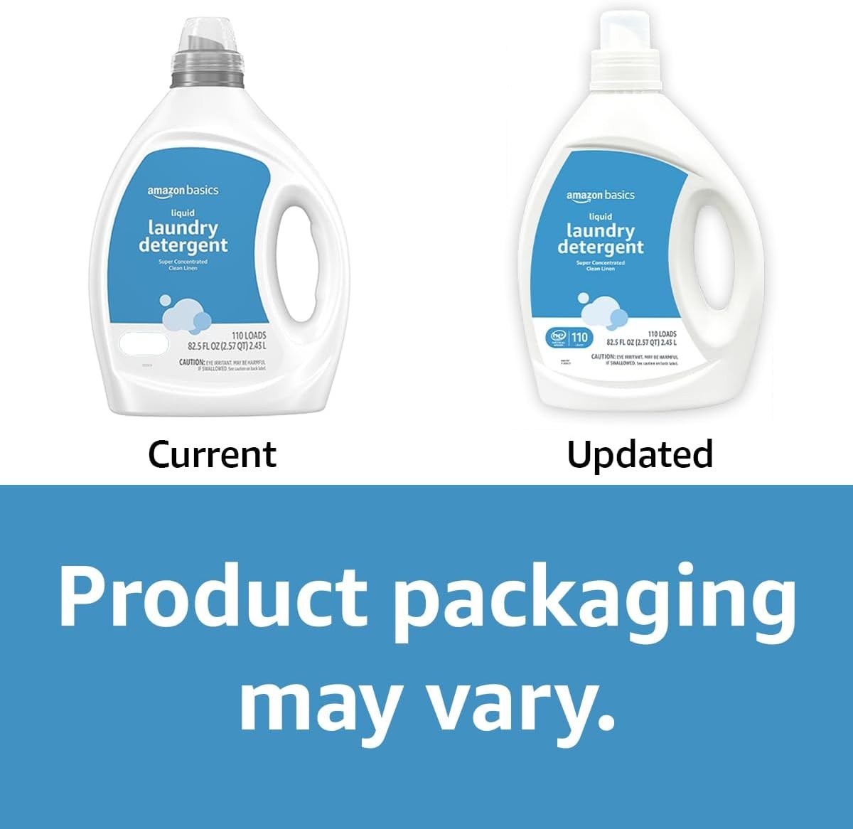 Concentrated Liquid Laundry Detergent, Clean Linen, 110 loads, 82.5 Fl Oz,