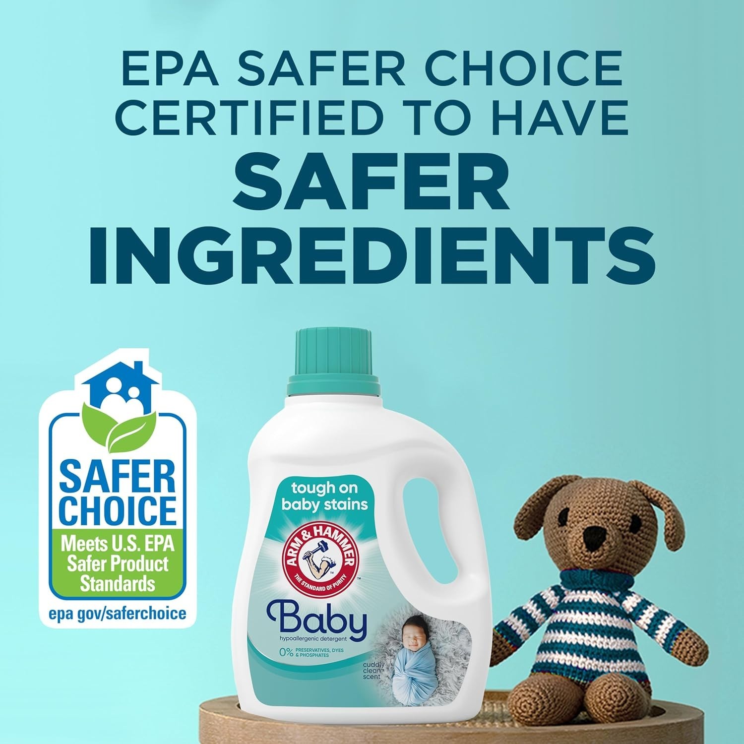 Baby Liquid Laundry Detergent Hypoallergenic 100.5 fl oz Gentle on Skin