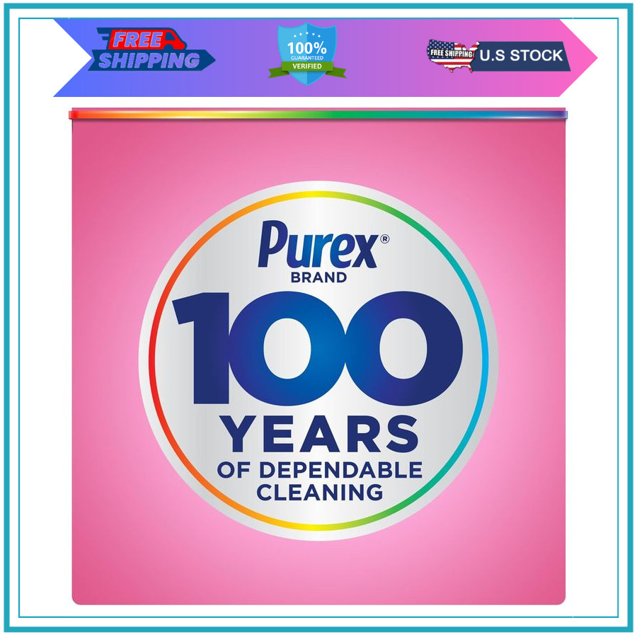 Purex Baby Soft Liquid Laundry Detergent 82.5oz 165 Loads Hypoallergenic