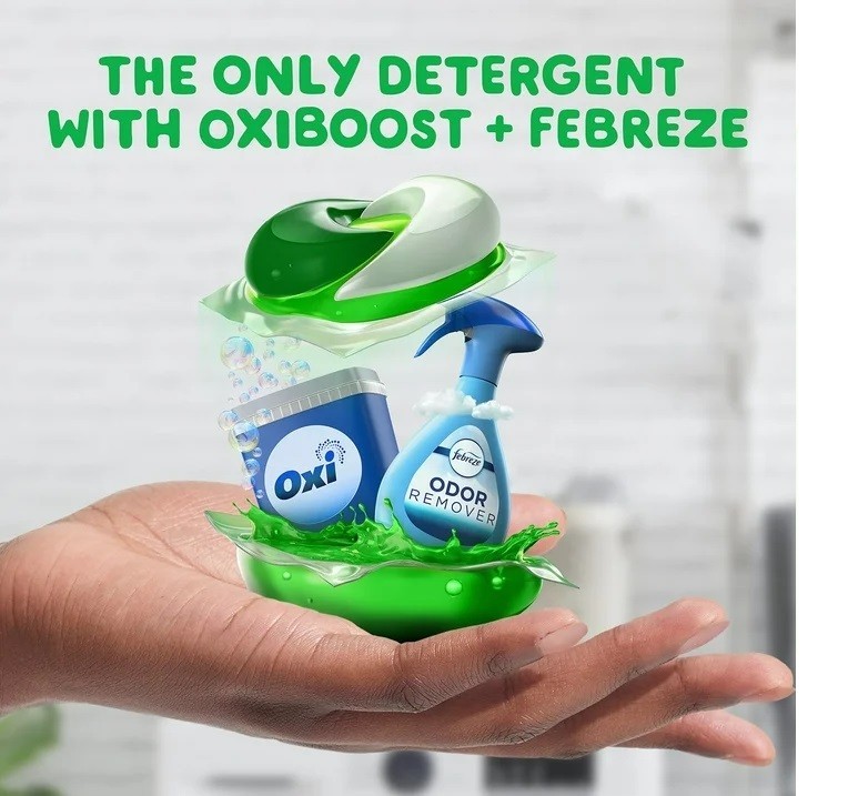 Gain Flings! 3 in 1 Laundry Detergent Pacs, Original Scents – Choose Your Count.