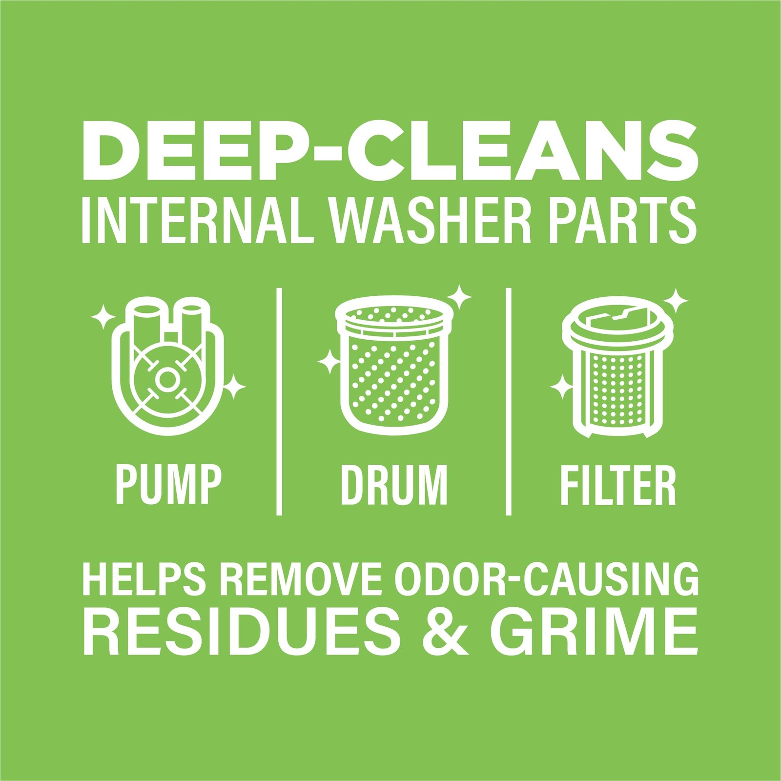 Affresh Washing Machine Cleaner, Helps Power Away 12 Count (Pack of 1), White