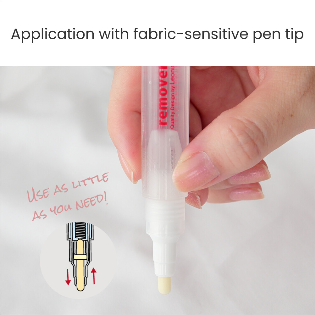 LEONIS Stain Remover Pen Handy Liquid Eraser with Felt Tip 100% Japan Quality