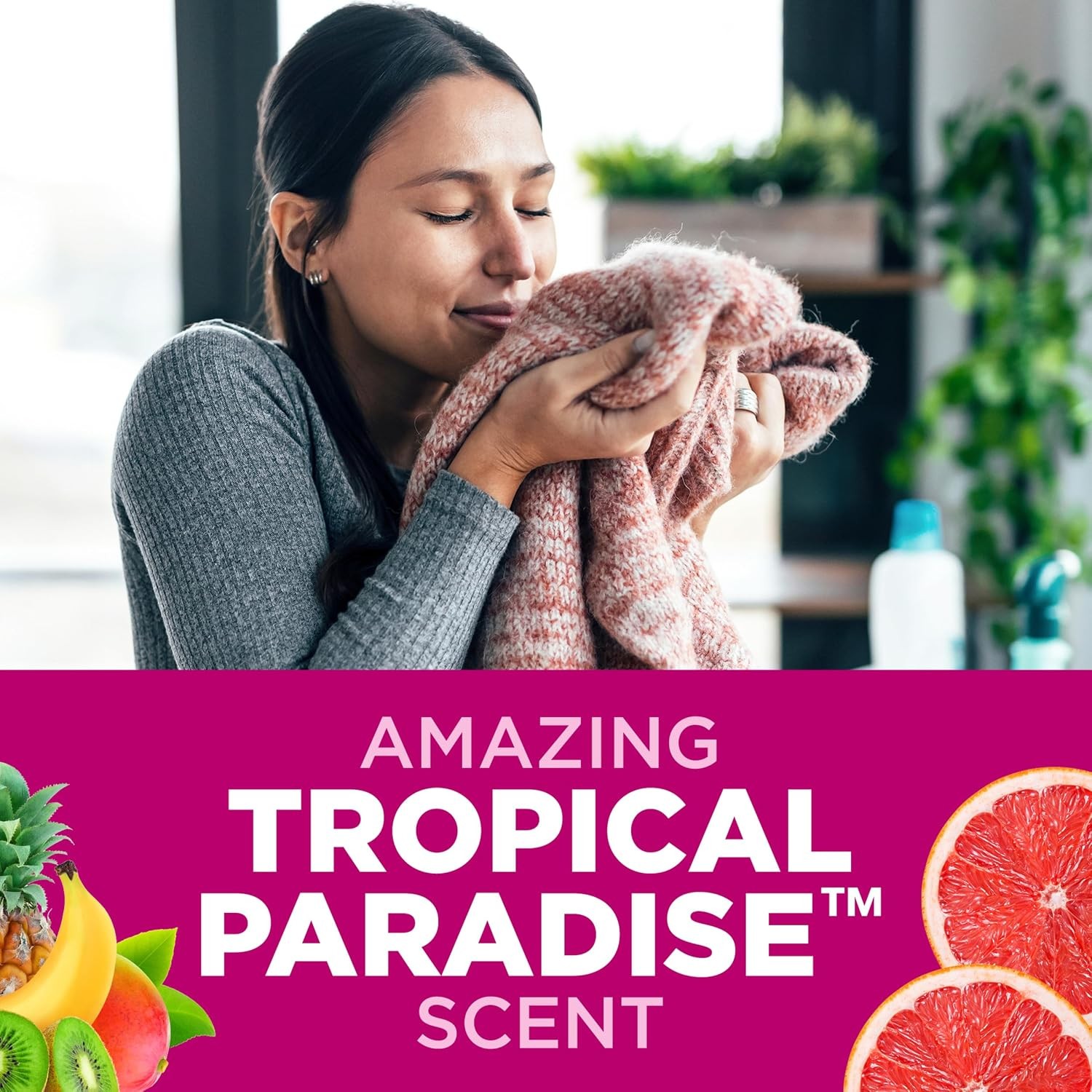 Arm & Hammer Clean Scentsations Dryer Sheets, Tropical Paradise, 100ct (6 PACK)