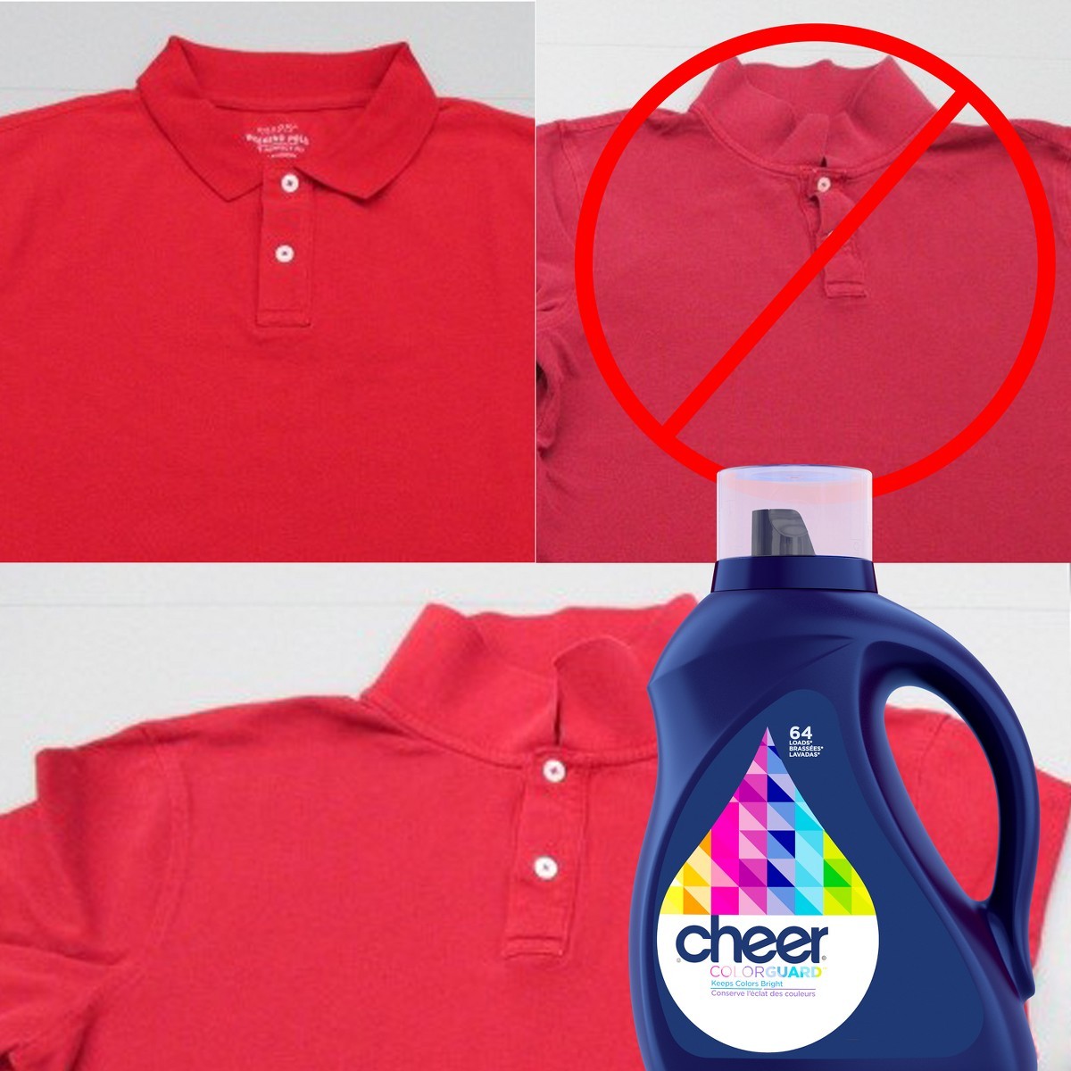 Cheer Original HE Liquid Laundry Detergent 107 Loads – 141 fl oz
