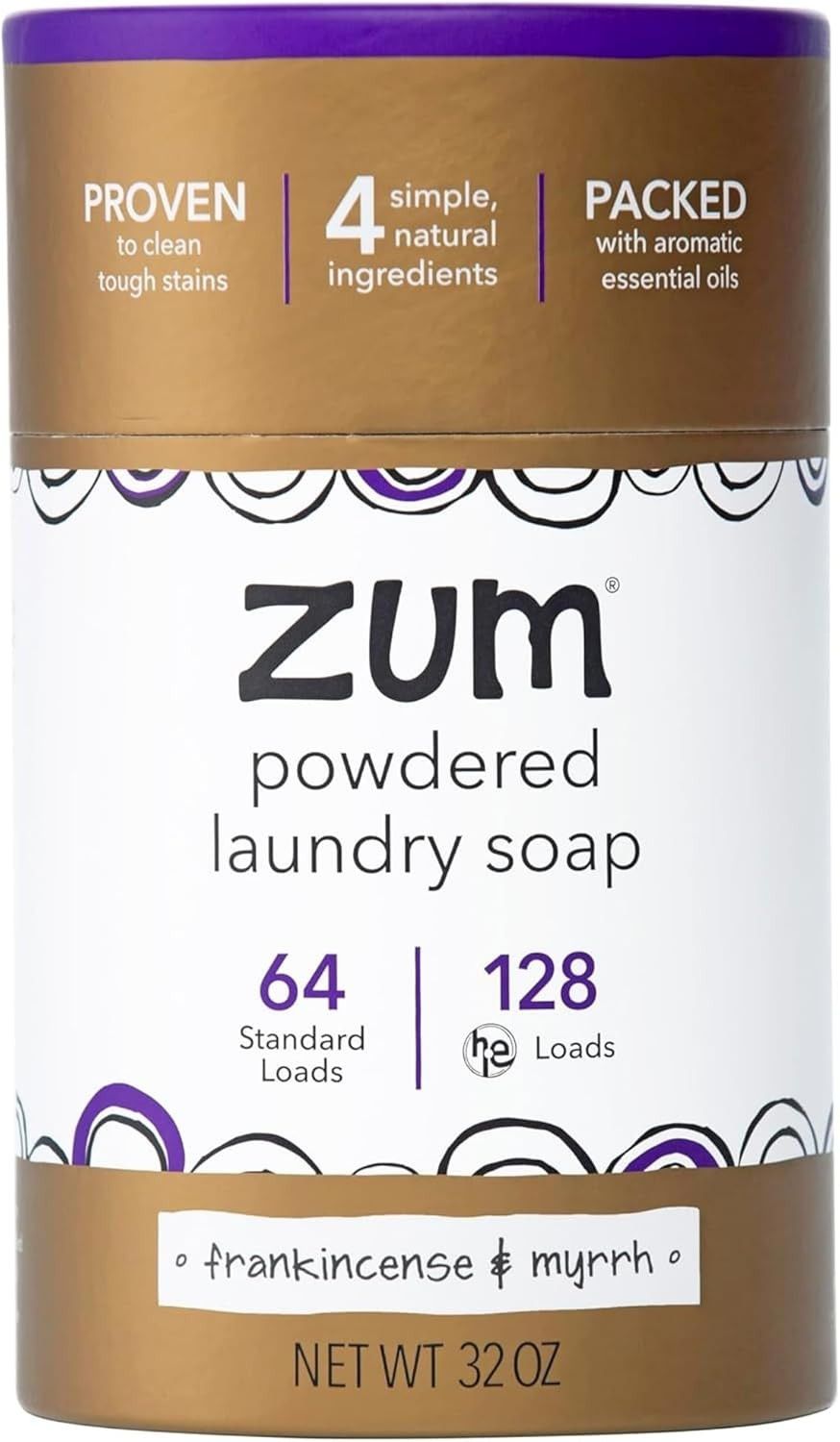 Powdered Laundry Soap by – Plant-Based Laundry Soap with Baking Soda, Coconut O