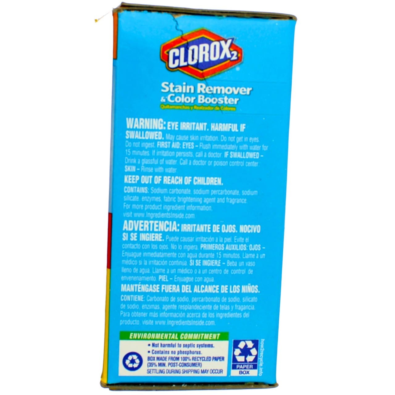 4 Pack Clorox 2 Stain Remover & Color Booster Powder, Regular, 49.2 oz