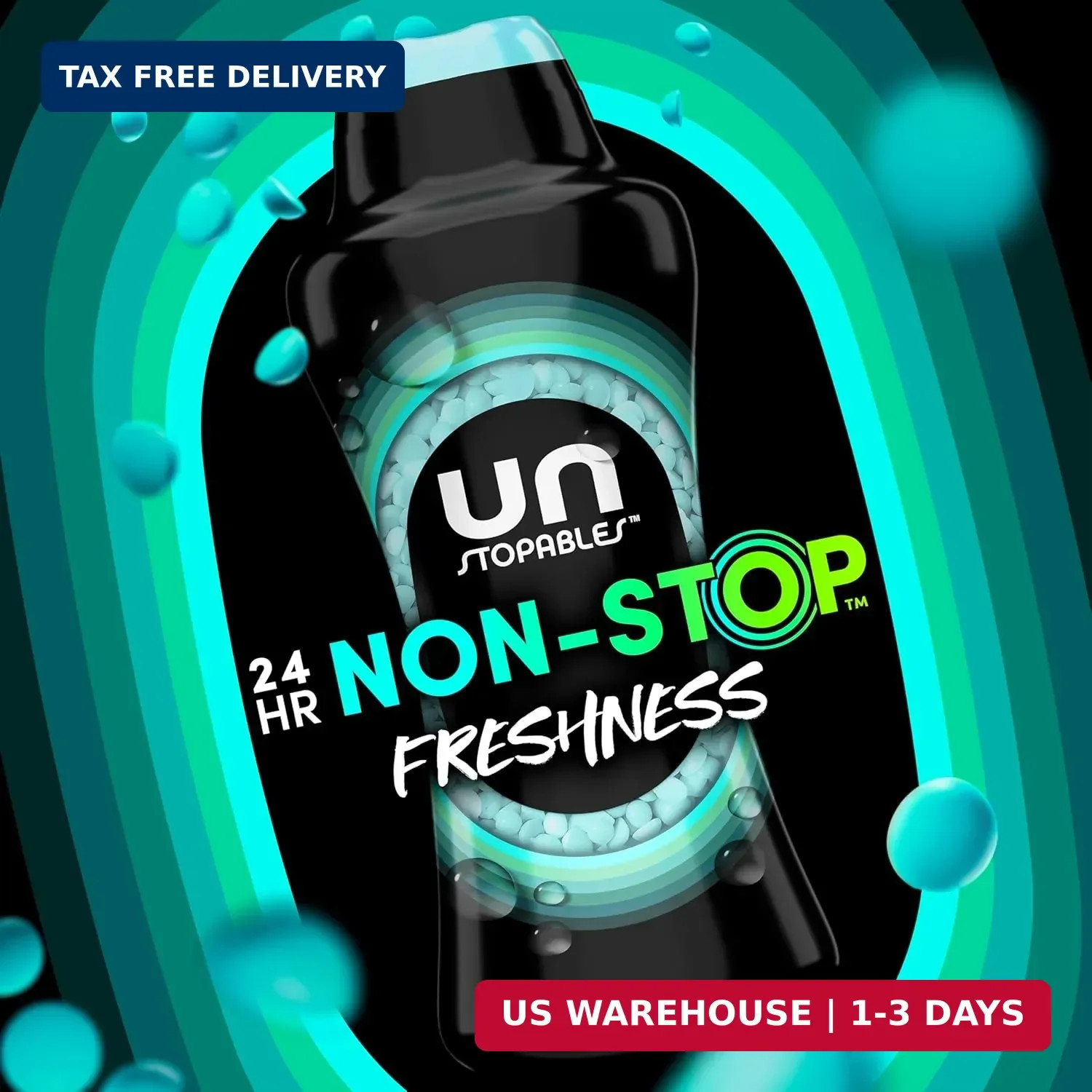 Unstopables in Wash Scent Booster Beads, Fresh Scent, 24 oz, White, Laundr