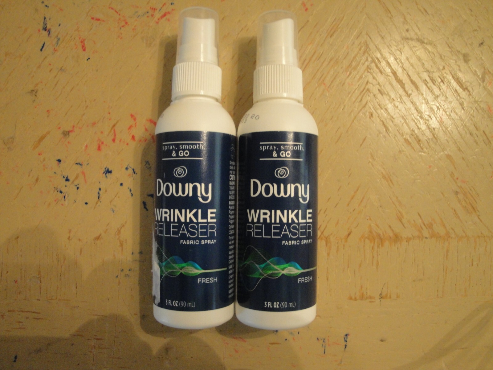 2x Downy Wrinkle Releaser Spray-Travel Size 3 Fl Oz #H5