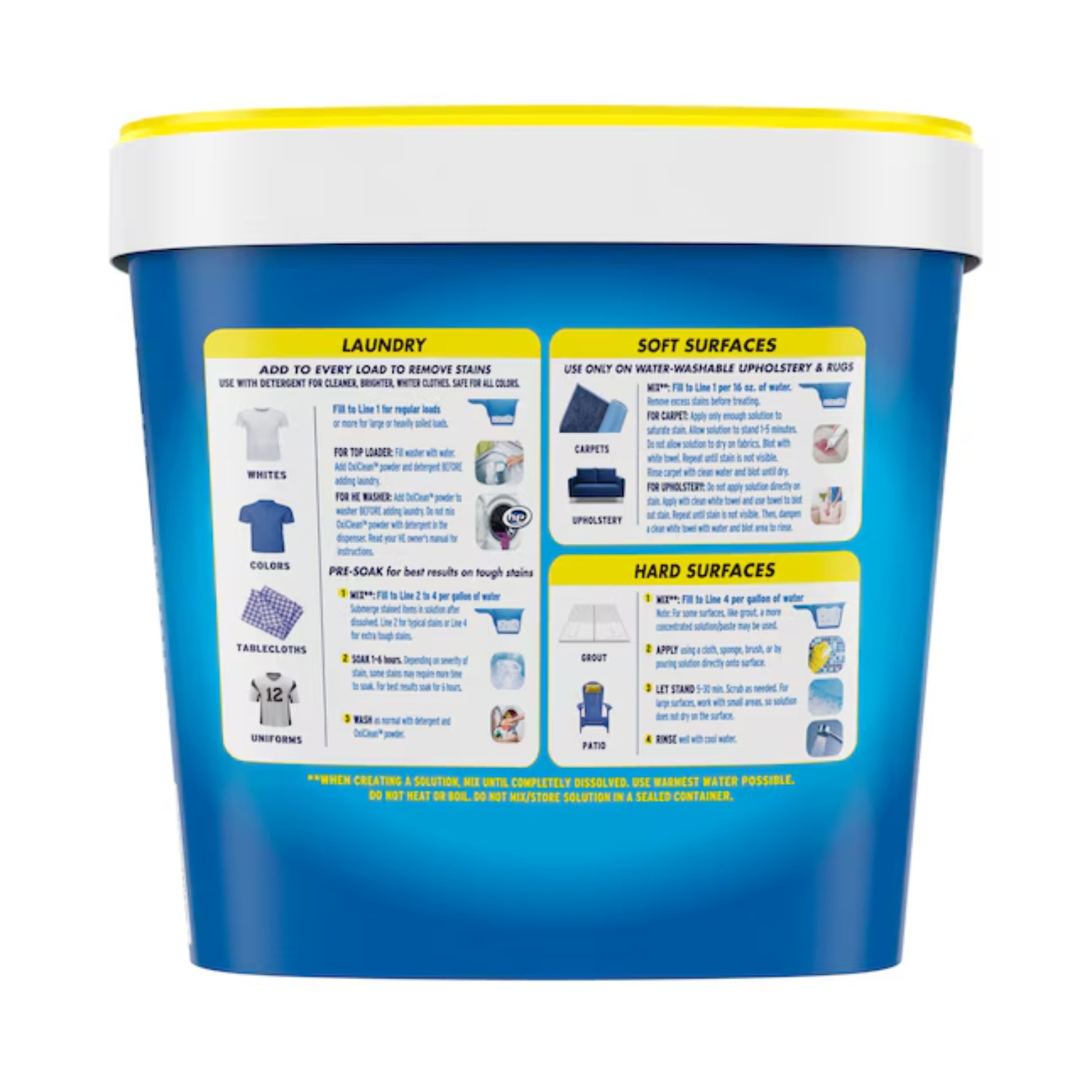 (2 pack) OxiClean Versatile Stain Remover Powder for Around the Home and Laundry