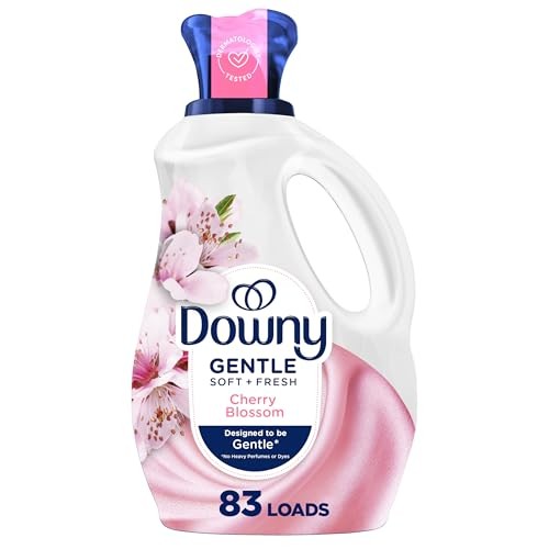 Downy Gentle Soft + Fresh Fabric Softener Liquid, Cherry Blossom, 56 fl oz