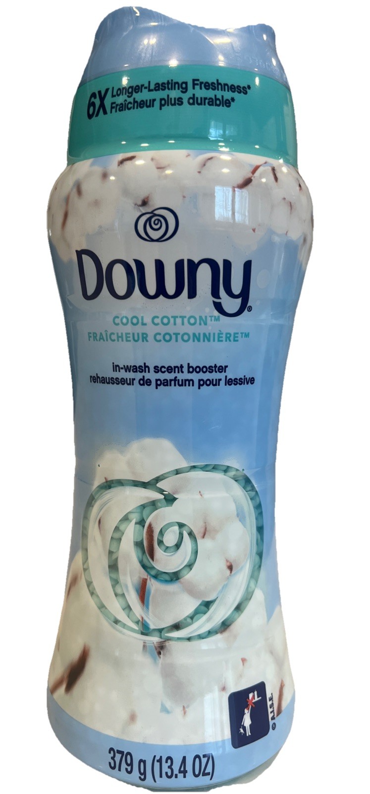 Downy Cool Cotton In Wash Scent Booster Easy Twist-off Cap 13.4oz