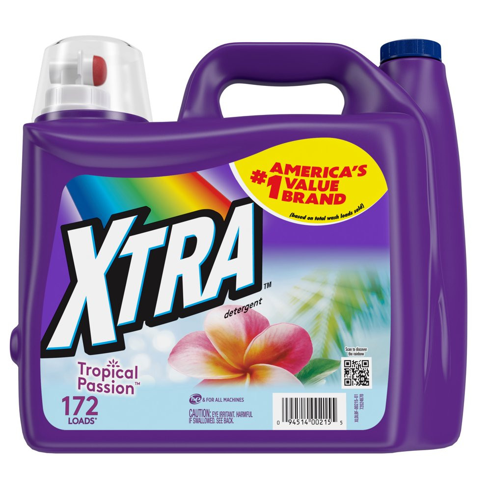 Tropical Passion, 260 Loads Liquid Laundry Detergent, 312 Fl Oz