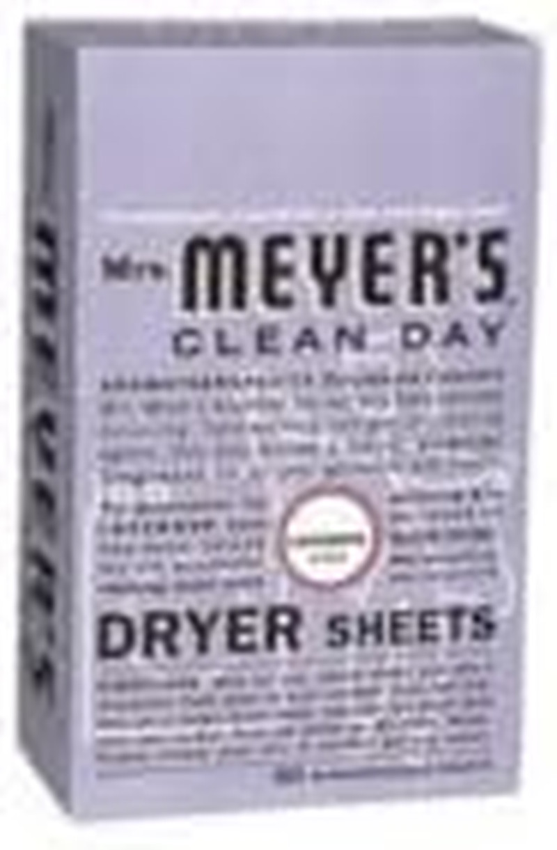 Mrs. Meyer’s Clean Day Dryer Sheets, Fabric Softener, Reduces Static, 80 Count