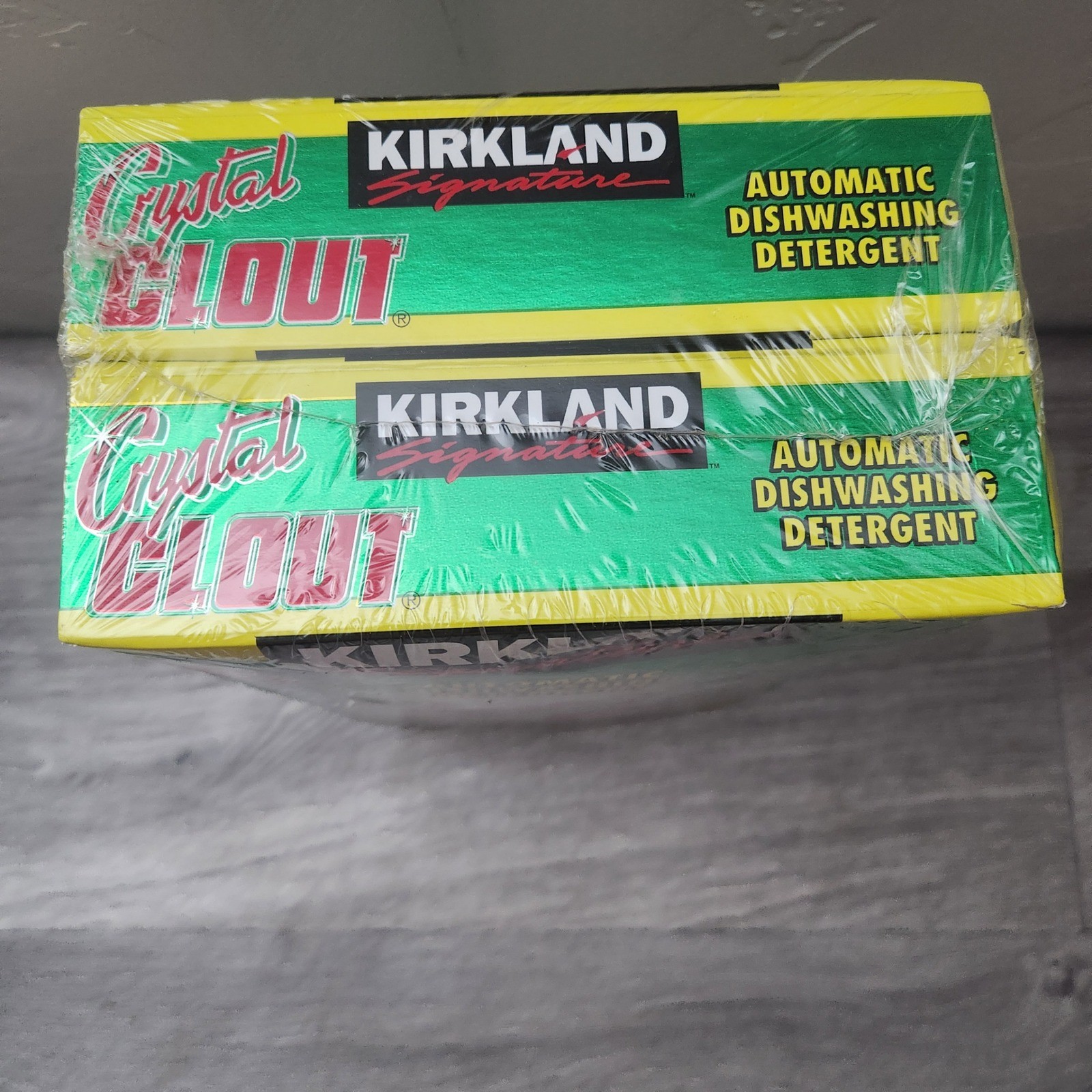 Kirkland Signature Discontinued XL 2 Pack Crystal Clout Dishwashing Lemon Scent