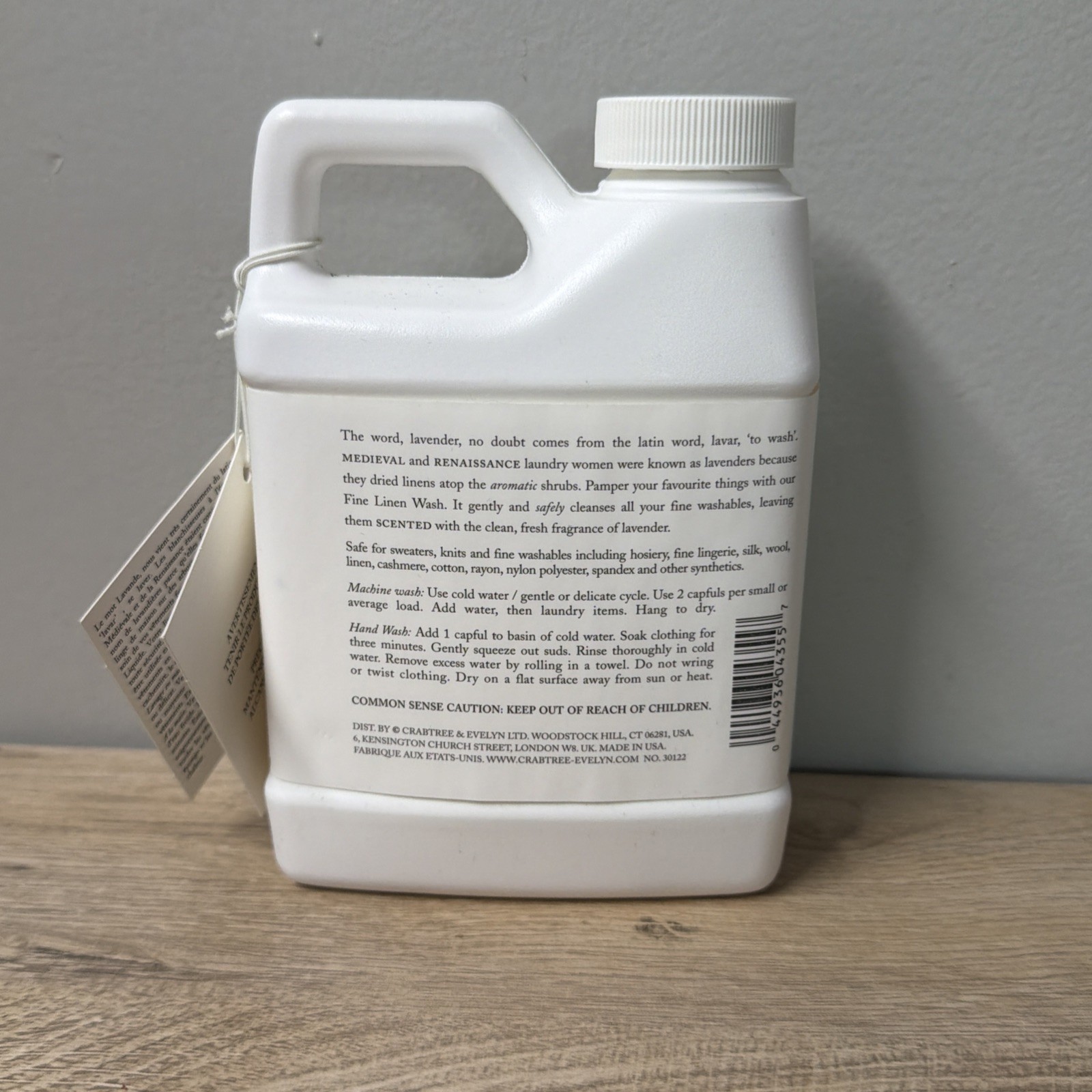 Crabtree Evelyn Lavender Fine Linen Wash Cottagecore French Country Spa 16.9 oz